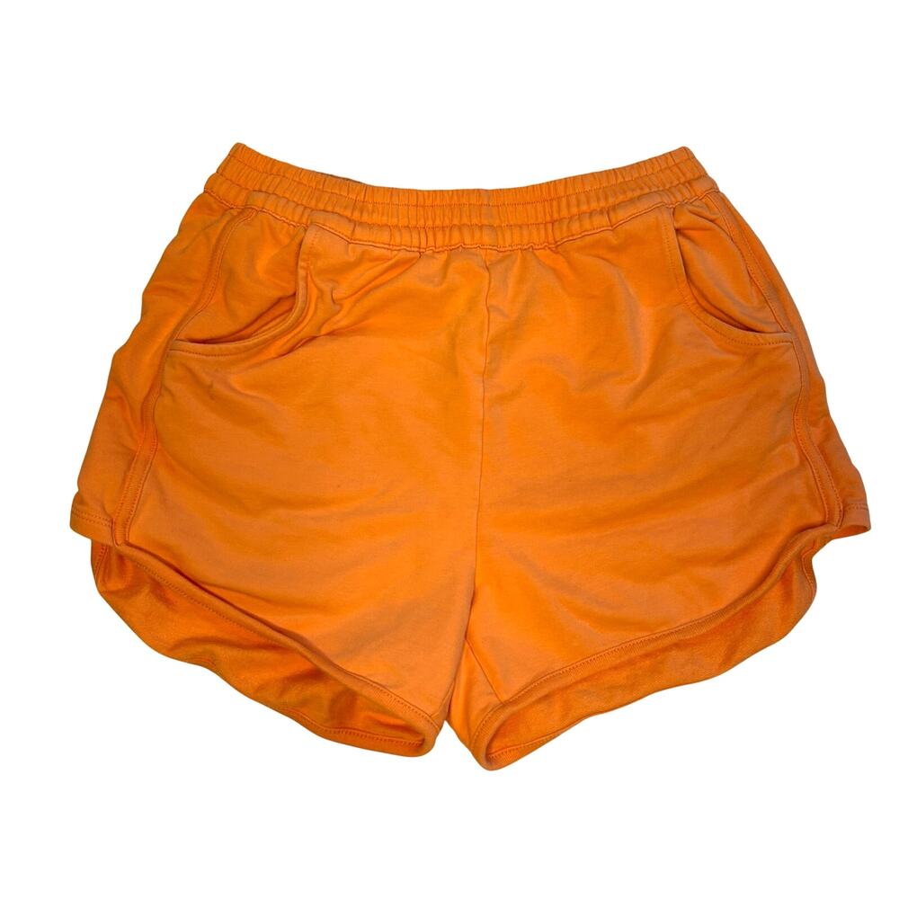 Hanna Andersson Girls Orange Shorts 150